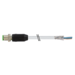 Đầu nối M12 male 4 chân A-code có cáp 20m của Murrelektronik 7000-13081-3312000 - HEADER