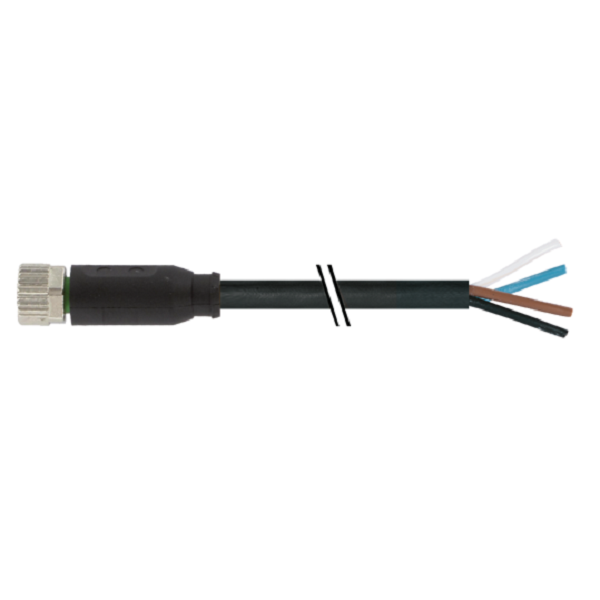 Đầu nối M8 female có cáp 7.5m của Murrelektronik 7000-08061-6310750 - HEADER
