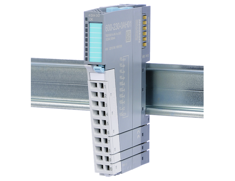 Mô-đun ngõ vào & ra 4DI 4DO 24 VDC 500mA 600-230-0AH01 - body