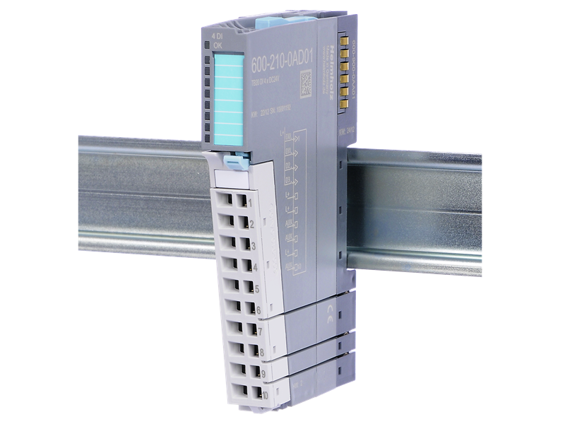 Mô-đun ngõ vào số 4DI 24 VDC 600-210-0AD01 - body