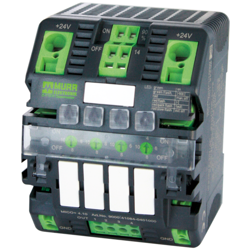 Bộ bảo vệ nguồn DC 24V 6A 4 kênh chỉnh được 9000-41034-0100600- header