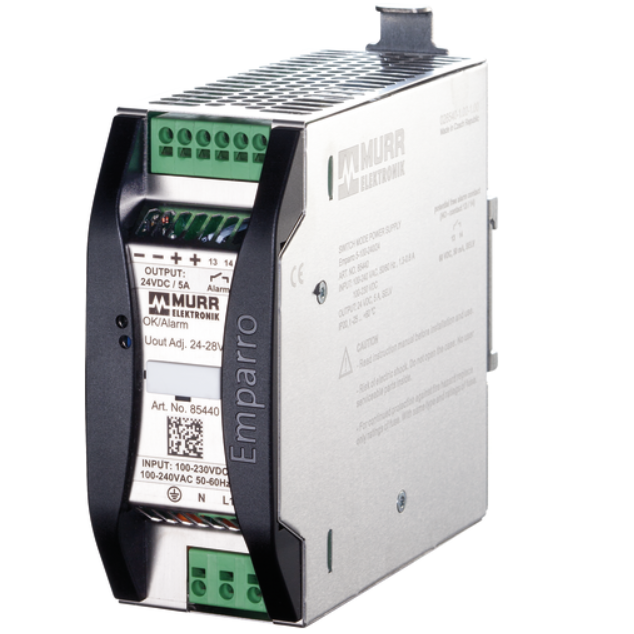 Bộ nguồn xung ổn áp 1 pha 24 VDC 5A Emparro 9000-11112-0921111 - header