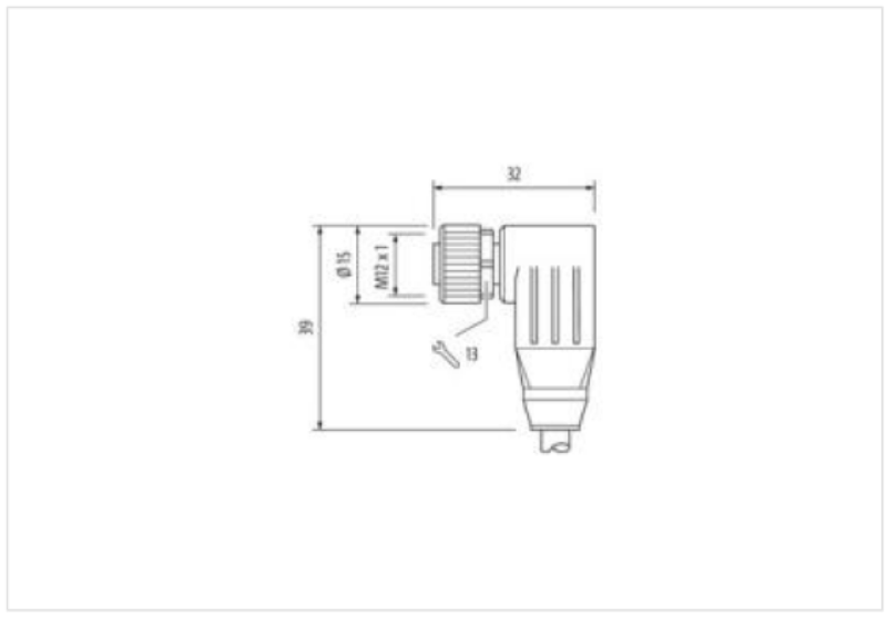 Cáp có đầu nối M12 male 90° - M12 female 90° A-code 7000-48071-2910200 - body2