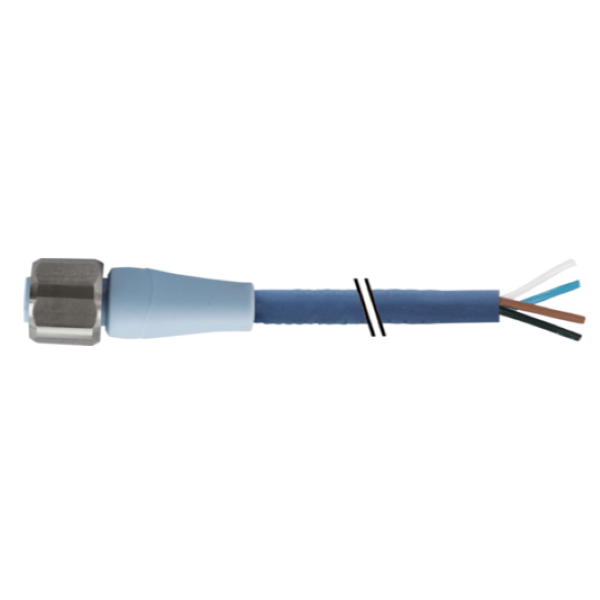 Đầu nối M12 A-code dùng trong ngành thực phẩm 10 m cáp 7024-12221-3211000 - header