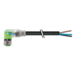 Đầu nối M8 female (cái) A-code có cáp 5m và LED 7000-08121-6100500 - header
