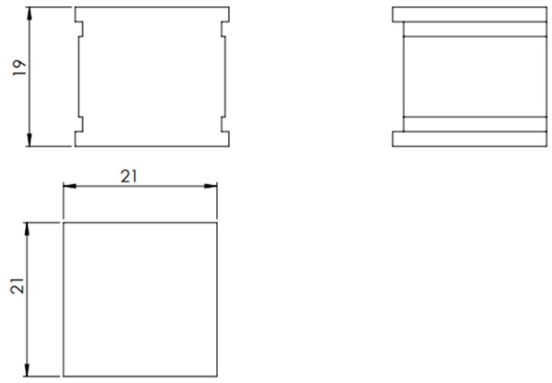 Miếng bịt kín đệm cáp 41351 - detail