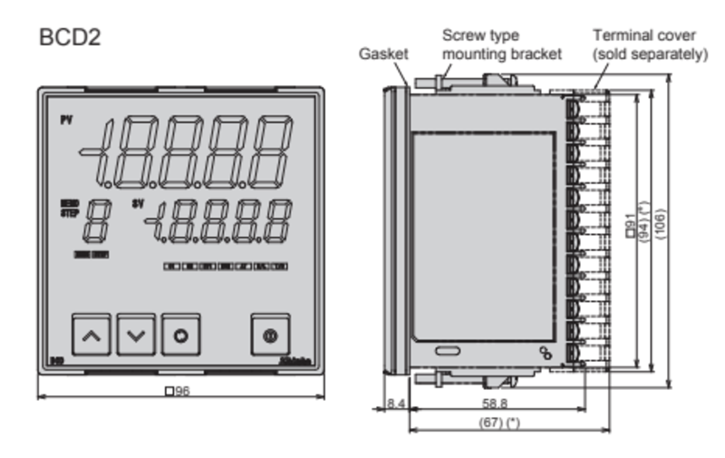 Bộ điều khiển nhiệt độ BCD2 - detail