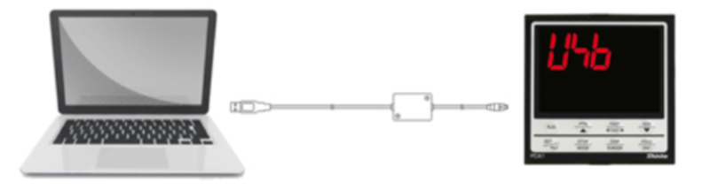 Bộ điều khiển nhiệt độ theo bước PCA1 - PC connection