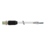 Cáp 3m bọc chống nhiễu có đầu nối M12 male 0° A-code 5 chân 7000-13101-3490300 - HEADER