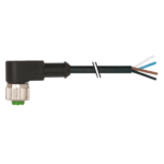 Cáp 5m có đầu nối M12 female 90° A-code 4 chân 7000-12341-6340500 của Murrelektronik - header
