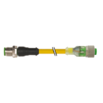 Cáp 5m có đầu nối M12 male 0° / M12 female 0° A-code 5 chân có LED 7000-40042-6350500 - Image 2