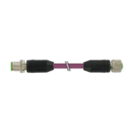 Cáp Profibus 1m có đầu nối M12 male 0° / M12 female 0° B-code 7000-44051-7990100 - HEADER