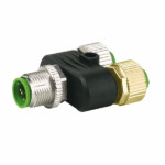 Đầu nối chia tín hiệu dạng T M12 male / 2x M12 female A-code 7000-41121-0000000 - header