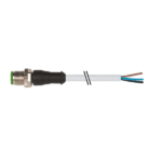 Cáp 15m có đầu nối M12 male 0° A-code 3 chân 7000-12060-2161500 - HEADER