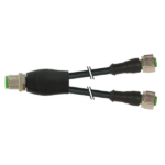 Đầu nối chia kiểu Y 5m cáp M12 male - M12 female 0° A-code 7000-40701-6230500 - header