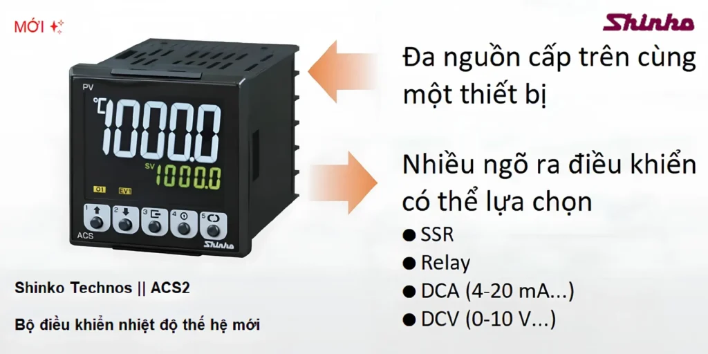 Banner - Shinko Bộ điều khiển nhiệt độ ACS2