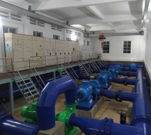 Hệ thống tự động điều khiển bơm nước sạch/ nước thô - header