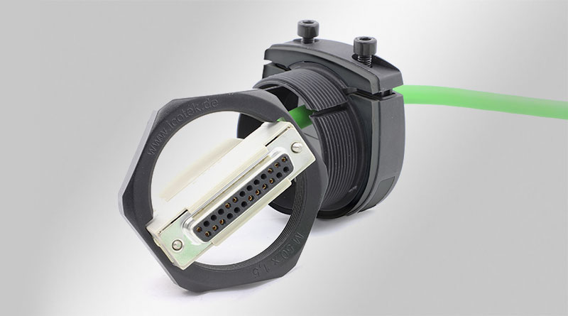 Icotek Đai ốc cho cable gland - D-SUB25