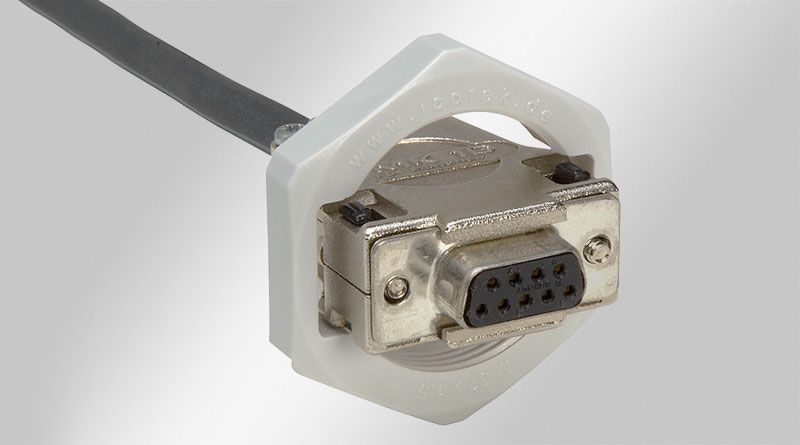 Icotek Đai ốc cho cable gland - D-SUB9