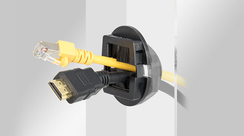 Ốc siết cáp dạng chổi chống bụi 51540 - tổng thể