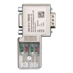 PROFIBUS Connector Helmholz 700-972-7BB50 - header