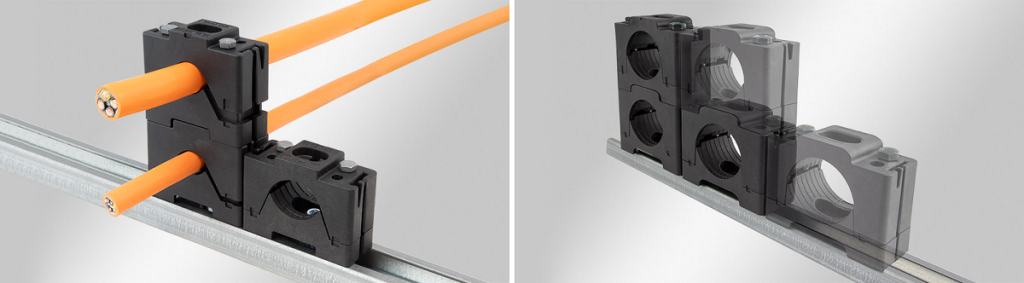 Icotek MSMC || Modular stackable cable clamp - Omina