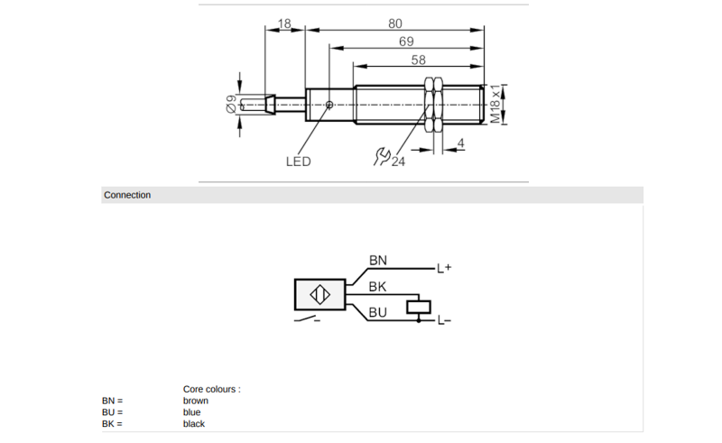 Cảm biến tiệm cận IFM IG5401 - detail