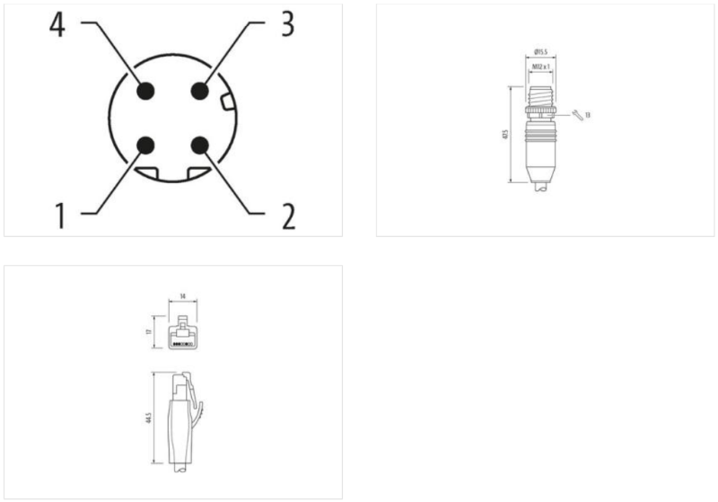 Đầu nối M12 male 7700-44711-S7V0500 Murrelektronik - detail 2