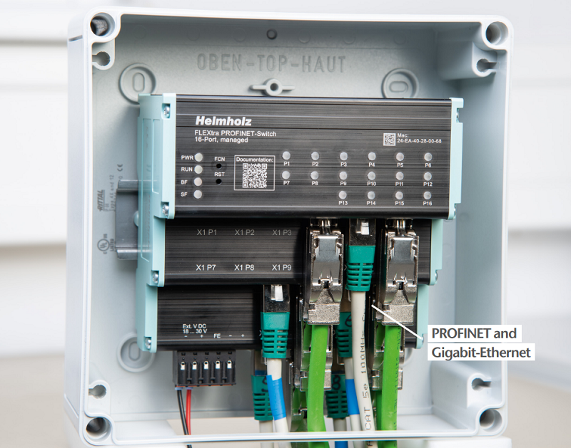 Profinet switch kiểu tầng, managed, 16 port RJ45 700-855-16P01 - application