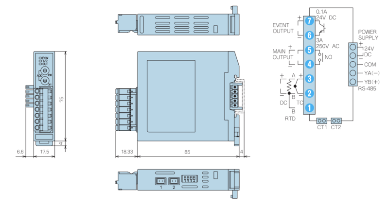 Shinko NCL-23A-S/E, W3(100A), D03-042-2 - detail