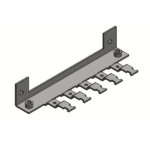 Thanh cố định cáp chống nhiễu EMC 36527 KEL EMC-Z 24/5 - header
