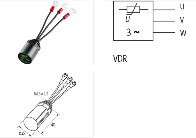 Bộ dập xung hồ quang cho mô-tơ 3 pha 4 kW 23175 - detail