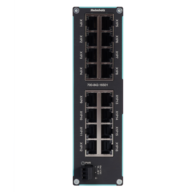 Ethernet switch công nghiệp kiểu SLIM, Unmanaged, 16-port 700-842-16S01 - body