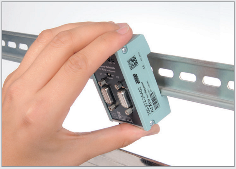 Helmholz FLEXtra Profibus repeater 2 cổng - flat body