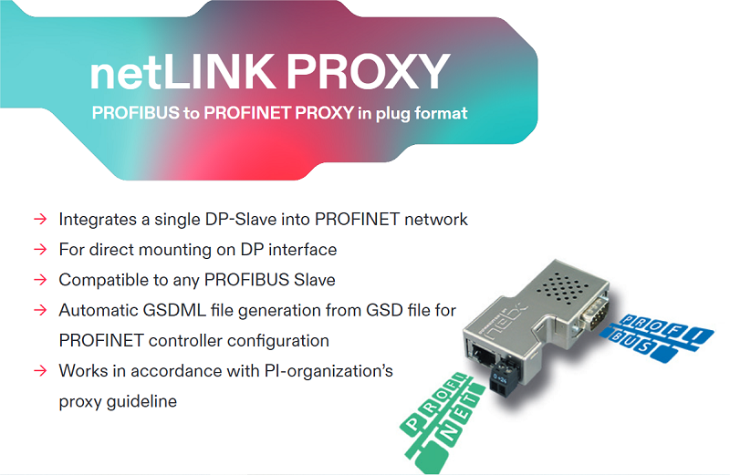 Hilscher Profinet/ Profibus Proxy connector NL 51N-DPL 1703.430 - introduce
