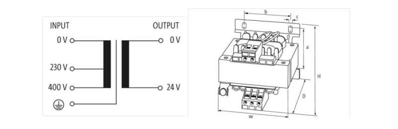 Máy biến áp an toàn 1 pha Murrelektronik MTS 86341 - detail