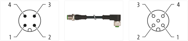 Cáp có đầu nối M12  - M12 Murrelektronik 7000-40121-6341000 - detail 1