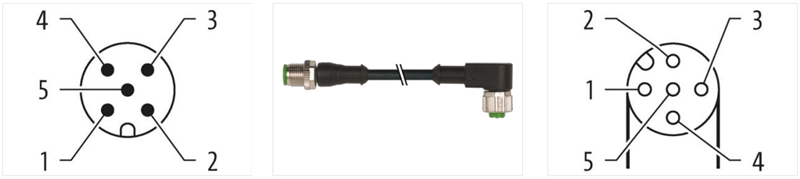 Cáp có đầu nối M12 male-M12 female Murrelektronik 7000-40141-6150060 - detail 1