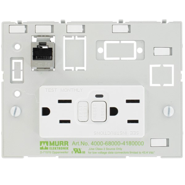 Ổ cắm đôi giao diện mặt tủ điện Murrelektronik Modlink MSDD 4000-68000-4180000 - header