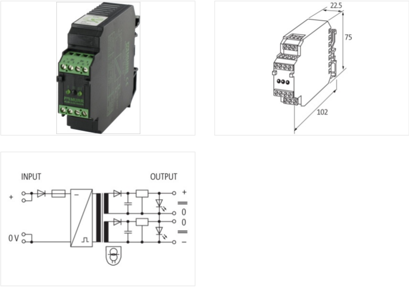 Bộ chuyển đổi nguồn DC 24V 2x10V MDD 85658- detail