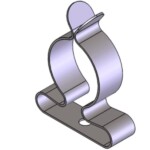 Kẹp cáp thoát nhiễu điện từ cáp 22mm