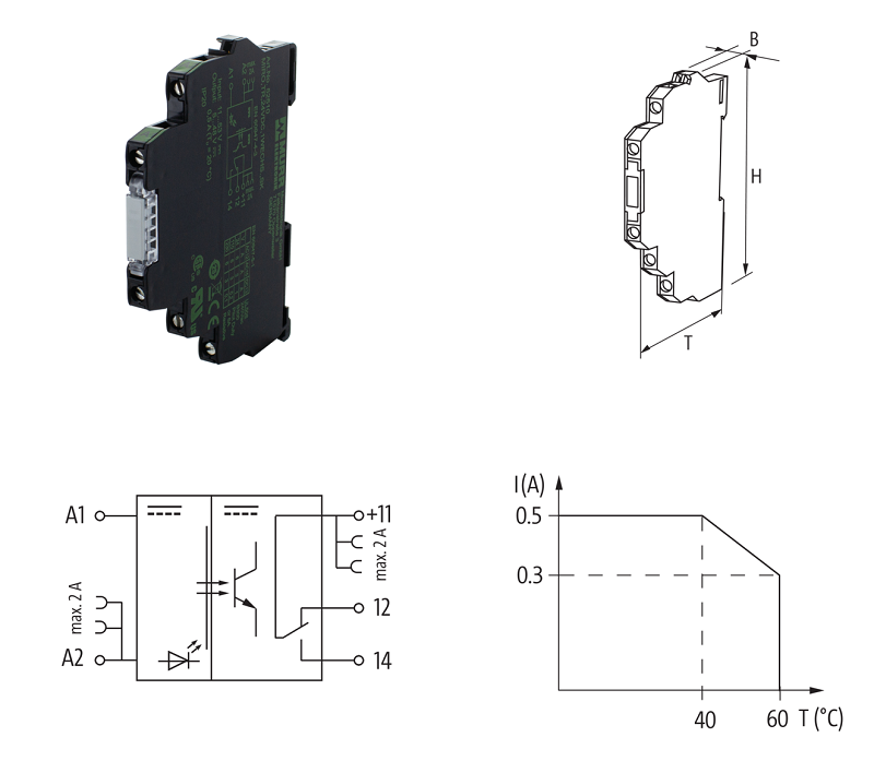 Murrelektronik rơ-le quang Opto-coupler 52510 - DETAIL