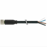 Cáp 10m có đầu nối M8 female 0° A-code 4 chân 7000-08061-6111000-0 header