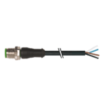 Cáp 0.6m có đầu nối M12 male 0° A-code 4 chân 7000-12021-6340060-header
