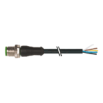 Cáp 0.6m có đầu nối M12 male 0° A-code 5 chân 7000-12041-6350060-header