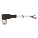 Cáp 10m có đầu nối M12 female 90° A-code 4 chân 7000-12341-2141000-header