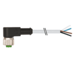 Cáp 12m có đầu nối M12 female 90° A-code 4 chân 7000-12341-2141200-header