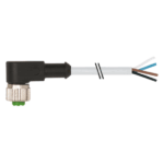 Cáp 12m có đầu nối M12 female 90° A-code 4 chân 7000-12341-2141200-header