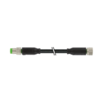 Cáp 1m có 2 đầu nối M8 male 0° / M8 female 0° A-code