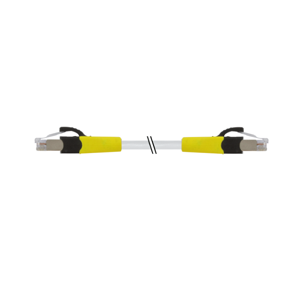 Cáp 2.2m bọc nhiễu có 2 đầu nối RJ45 male 0° / RJ45 male 0°
